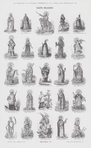 Tópicos religiosos (gravura) de French School