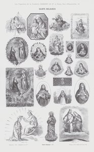 Tópicos religiosos (gravura) de French School