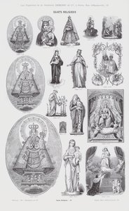 Tópicos religiosos (gravura) de French School