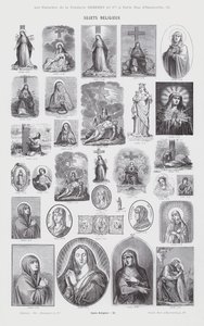 Tópicos religiosos (gravura) de French School