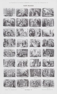 Tópicos religiosos (gravura) de French School