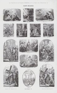 Tópicos religiosos (gravura) de French School