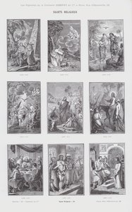 Tópicos religiosos (gravura) de French School