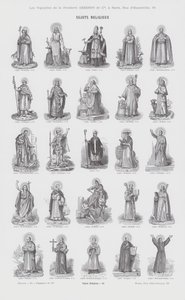 Tópicos religiosos (gravura) de French School