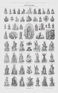 Tópicos religiosos (gravura) de French School