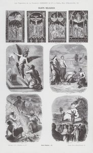 Tópicos religiosos (gravura) de French School