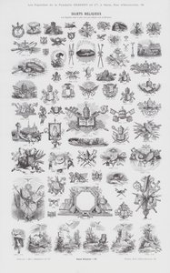Tópicos religiosos (gravura) de French School