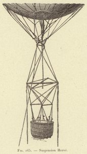 Suspension Herve (gravura) de French School