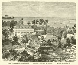 Tahiti (gravura) de French School