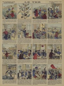 Chá (cor litho) de French School