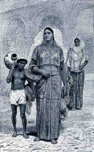 Mulheres de Tehuantepec, das cidades antigas do mundo novo, por Claude-Joseph-Desire Charnay, bar. 1887 de French School