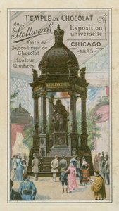 Templo do chocolate por Stollwerck de French School