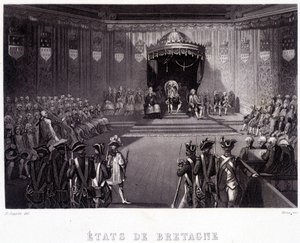 A Assembleia dos Estados Gerais da Bretanha e da Vendeia de French School