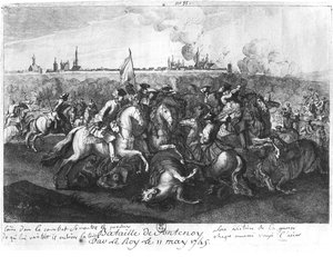 A Batalha de Fontenoy, 11 de maio de 1745