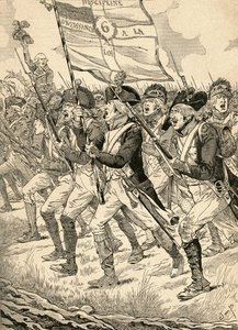 A Batalha de Valmy de French School