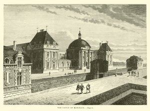 O Castelo de Monceaux de French School