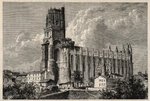 A Basílica Catedral de Santa Cecília - catedral de albi - de French School
