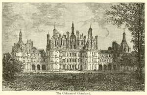 O castelo de Chambord (gravação) de French School