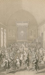 O banquete da coroação de French School
