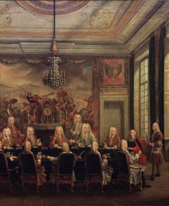 O Conselho de Regência para a Minoria de Luís XV de French School