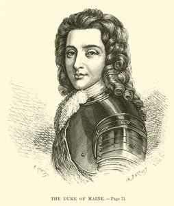 O duque de maine de French School