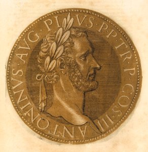 O imperador Antonino Pio de French School