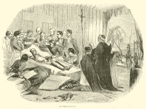 A Exumação (gravura) de French School