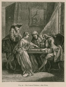 O jogo de Trictrac; depois de Eisen de French School