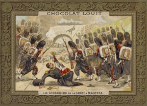 Os Granadeiros da Guarda na Batalha de Magenta, 1859
