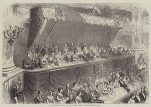 A caixa imperial na grande ópera, Paris de French School