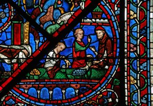 A janela de Joseph: The Moneychangers (w41) de French School