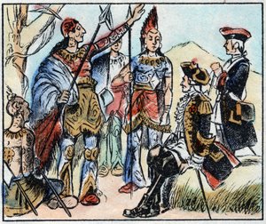 O Marquês de Montcalm (Louis Joseph de Montcalm de French School