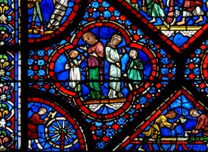 A janela de Noé: um par de nefalim (w47) de French School