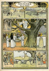 As origens da França, de "Histoire de France de French School