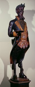 O Pacto com o Diabo, meados do século XIX (madeira)