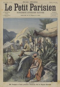 O Incidente Perdicaris, Marrocos (cor litho) de French School