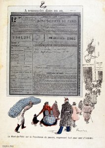 A Montanha da Piedade: A Montanha da Piedade é a Providência dos pobres, para oitocentos por cento dos interesses - in "The Butter Plate" n¡du 03/06/1905 de French School