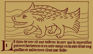 "O cão-mar de French School