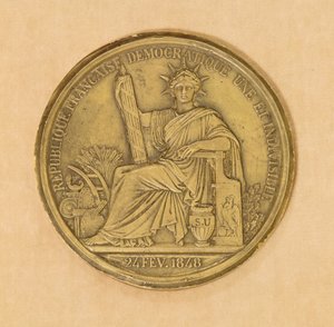 O selo da segunda república, 1848 de French School