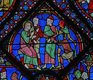 A Janela de St James: com Almongenes (Hermogines), Filetus e demônios (w5) de French School