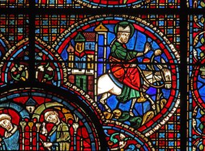 A janela de St Lubin: visita sua diocese (w45) de French School
