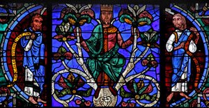 A Árvore de Jessé: Samuel, um rei de Jessé, Amós (w49) de French School