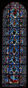 A árvore de Jessé, c.1150 de French School