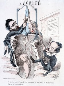 A Verdade - Podemos cortar a corda, as peças são boas e as pessoas cuidam da moagem (Thiers, Rochefort e... à volta de um poço". de French School