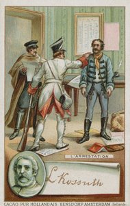 A prisão de Louis Kossuth de French School