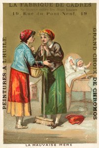 A má mãe (chromolitho) de French School