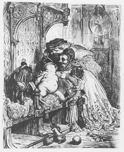O nascimento de Pantagruel, ilustração de 
