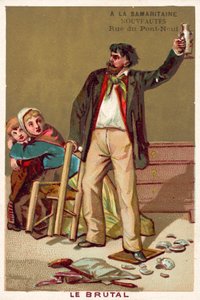 O bruto (chromolitho) de French School