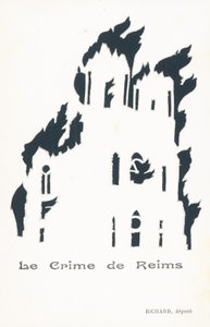 O crime de Reims (litografia) de French School