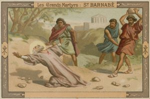 A morte de São Barnabé de French School